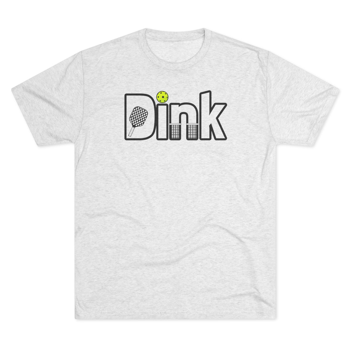 Mens - Clear Dink - Tri Blend