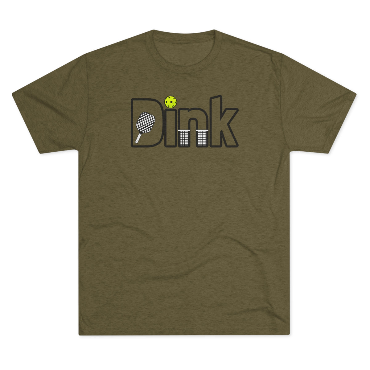 Mens - Clear Dink - Tri Blend