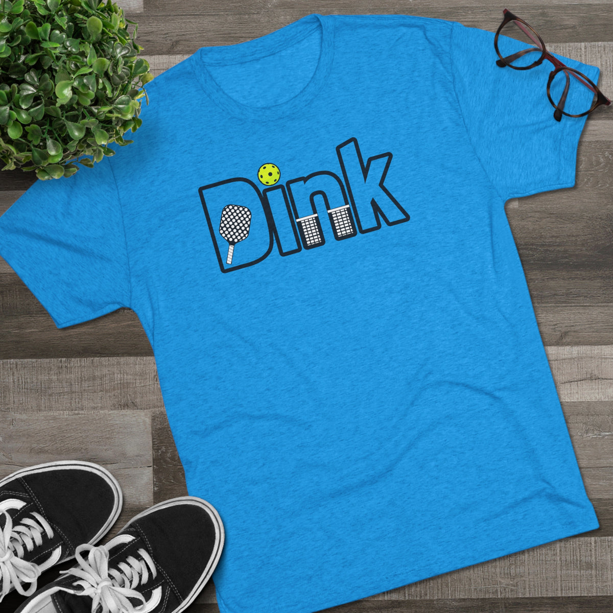 Mens - Clear Dink - Tri Blend